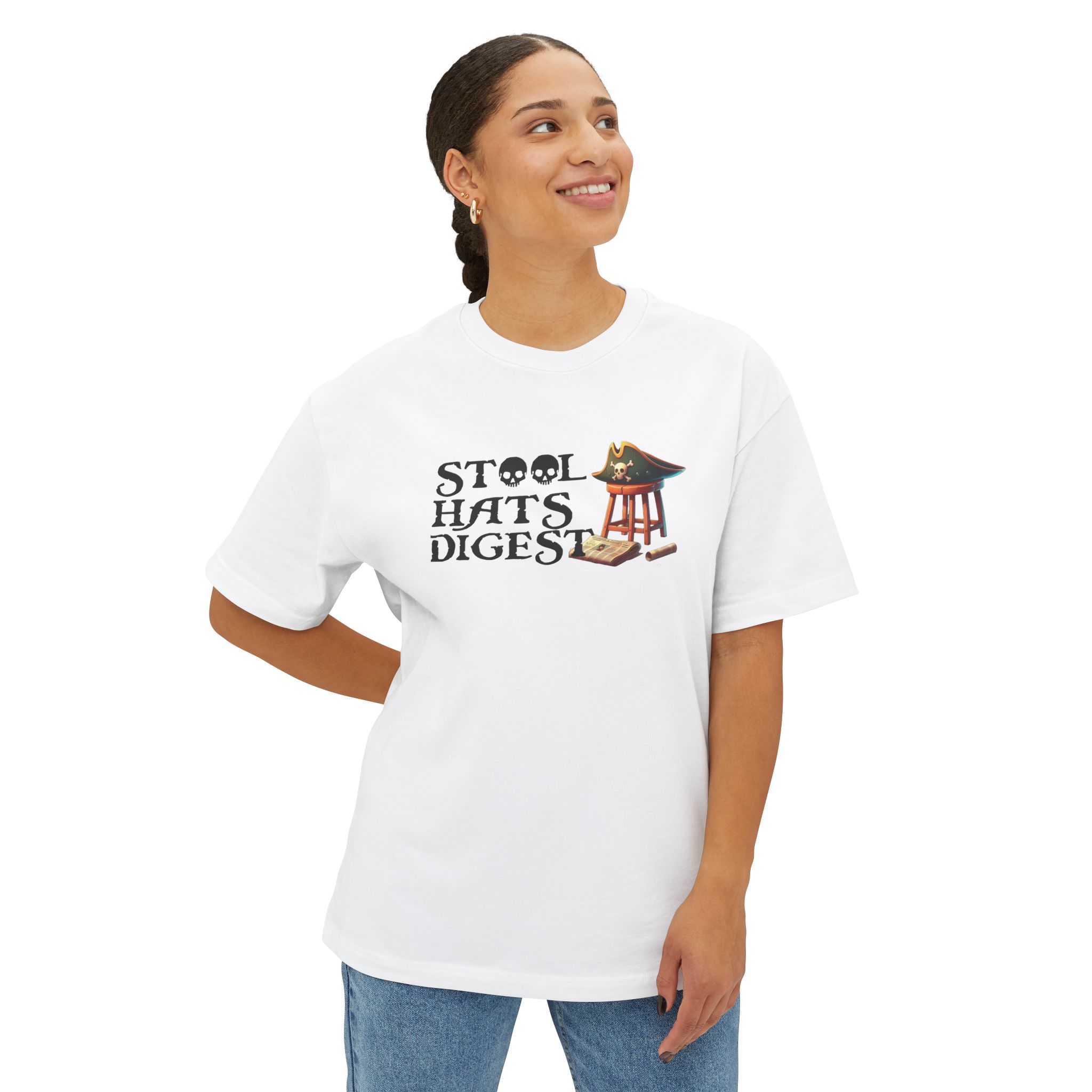 Stool Hats Digest Tee - Image 3