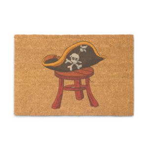 Stool Hat Pirates Doormat