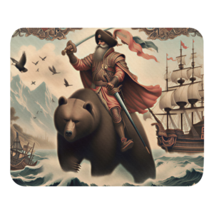 BEAR TAMER KRYM Mouse Pad