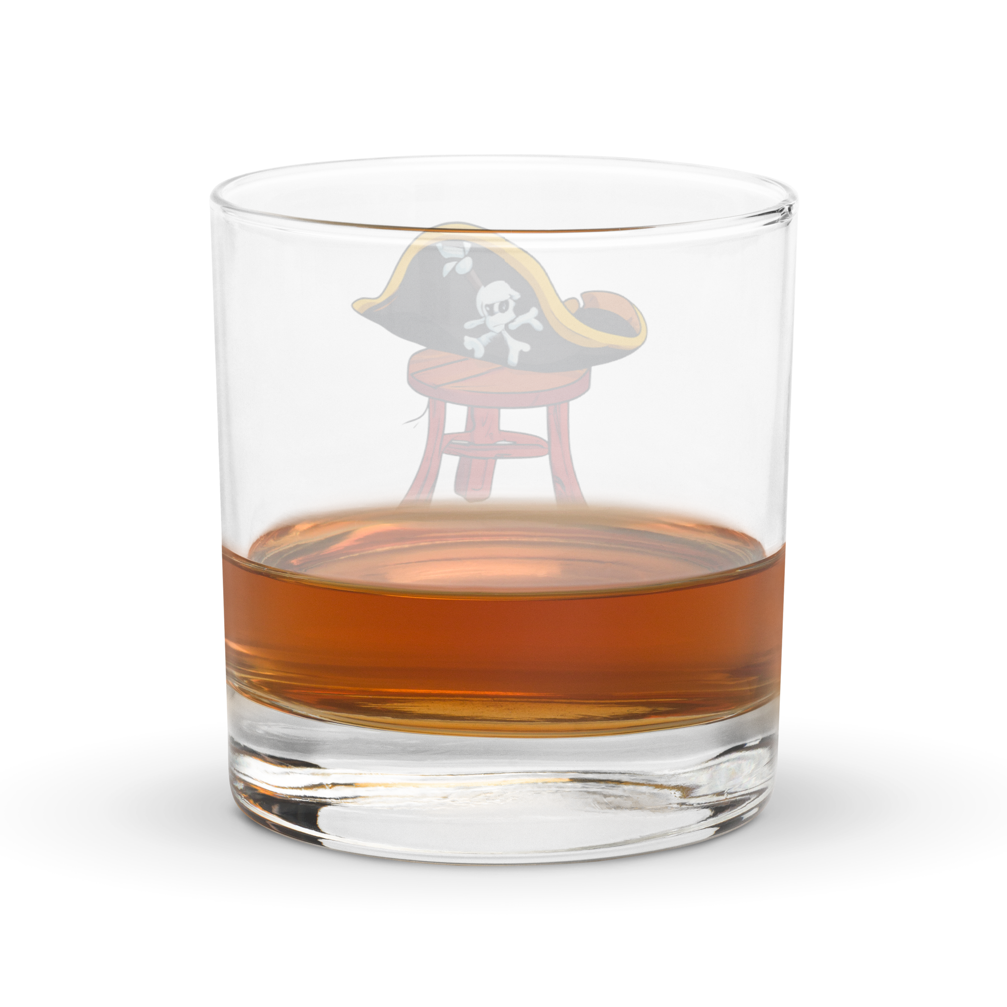 Stool Hat Pirates Whiskey Glass - Image 2